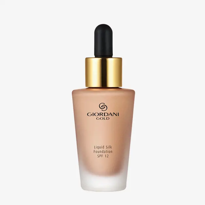 Giordani Gold Liquid Silk Foundation SPF 12, Amber 30ml - $537.54 MXN