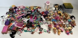 7 Lb Lot LOL Surprise Dolls Babies, Accessories, Pets, Shoes, Clothes, Bottles - £39.56 GBP