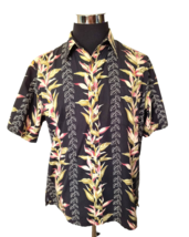 Cooke Street Island Casual Shirt Men&#39;s Size Large Multicolor Hawaiian Tr... - £14.55 GBP