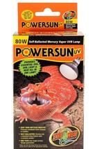 Zoo Med PUV-12 PowerSun Mercury Vapor UVB Lamp - $40.49 CAD