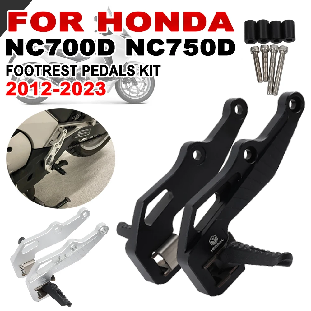 Motorcycle Footrest Pedals Kit For HONDA NC700D NC750D NC 700D 750D NC70... - $92.21+