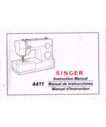 Singer 4411, Sewing Machine Manual - $12.26 CAD