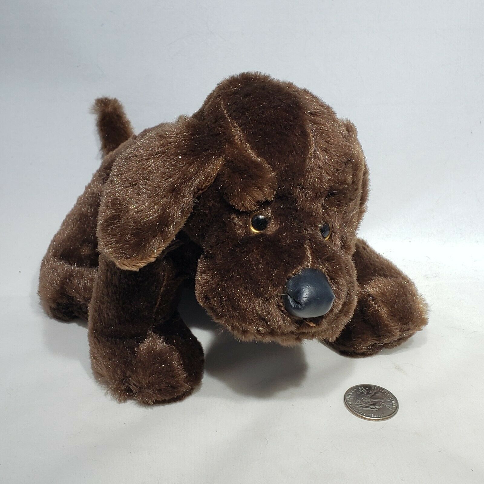Primary image for Ganz Webkinz Chocolate Lab Dog Plush HM138 Stuffed Animal no Code Retired