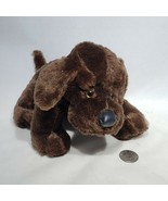 Ganz Webkinz Chocolate Lab Dog Plush HM138 Stuffed Animal no Code Retired - £8.61 GBP