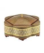 Persian Khatam Wooden Candy Box with Gorgeous Pattern - €102,01 EUR