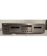Yamaha K-60 Dual Cassette SILVER High Speed Tape Deck Player Recorder. T... - £77.19 GBP