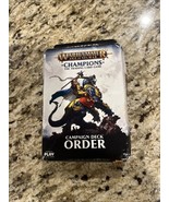 Warhammer: Age of Sigmar - Campaign Deck ORDER - Champions Trading Card ... - $9.30 CAD