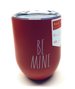 Rae Dunn Wine Tumbler Be Mine Valentine’s Day Gift Insulated Red With Lid - $16.53