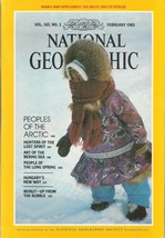 National Geographic February 1983 (No Map Supplement) - £4.38 GBP
