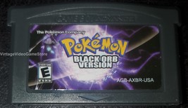 Pokemon Black Orb GBA Game Cartridge Rare GameBoy Advance Custom ROM Video Game - £14.85 GBP