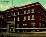YMCA Building Bloomington Illinois IL 1915 DB Postcard - $3.91