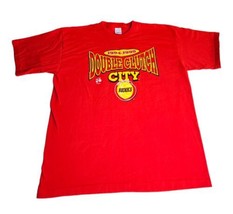 Vtg 1994-1995 Houston Rockets Double Clutch City T Shirt XL - £35.88 GBP
