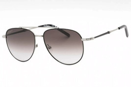 SALVATORE FERRAGAMO SF226S 086 Sunglasses Black Ruthenium Frame Grey Gra... - $1,405.44 MXN