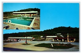 Rancho Motel Dual View Pool Chattanooga Tennessee TN UNP Chrome Postcard U5 - £2.30 GBP