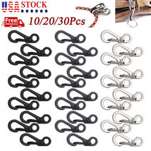 10-30X Mini SF Aluminum Spring Carabiner Clip Keychain Outdoor Snap Camp... - £17.30 GBP