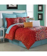 Fiesta Reversible Comforter Set Cozumel Twin - $1,268.26 MXN