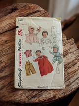 Vintage Simplicity Printed 50s Animal Prints And Instruction Sheet Only ... - $145.34 MXN