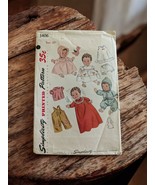 Vintage Simplicity Printed 50s Animal Prints And Instruction Sheet Only ... - $145.16 MXN