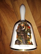 Norman Rockwell 1975 Limited Edition Doctor and Doll Bell - £3.99 GBP