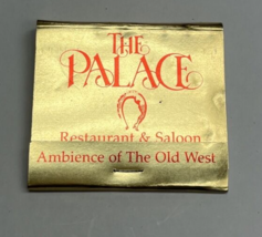 The Palace Restaurant &amp; Saloon Santa Fe Matchbook - £4.27 GBP