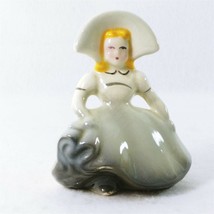 Planter Girl Bonnie Lass with Hat Ceramic 5.5&quot; - £27.29 GBP