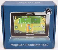 Magellan RoadMate 1440 T Lifetime-Traffic GPS Navigator System USA/Can Maps Set - $46.98