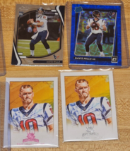 Davis Mills Football Card Lot orange donut prizm blue scope optic houston texans - £21.67 GBP