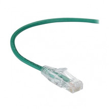 BLACK BOX C6APC28-GN-01 CAT6A 500-MHZ SNAGLESS 28AWG STRANDED ETHERNET P... - £22.70 GBP