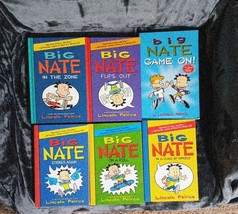 Lot 6 Big Nate Books 2 Hardback 4 Paperback See Photos - $11.88