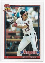 1991 Topps #210 Lance Parrish NM-MT Angels - £1.35 GBP