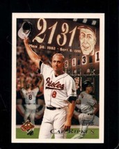 1996 Topps #96 Cal Ripken Jr. Nmmt Orioles 2131 Hof *X113650 - $5.39