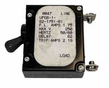 Airpax UPG Marine Circuit Breaker Single Pole UPG6-1-62-1751-01 Trip Amps 2 - $14.00