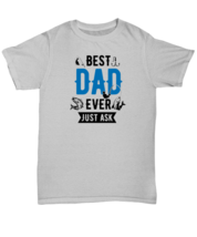 Dad Fishing T Shirt Best Dad - Fishing Ash-U-Tee - £14.05 GBP