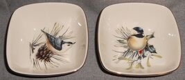 Set (2) Lenox WINTER GREETINGS PATTERN - Sauce Dip Bowls HOLIDAY - CHRIS... - $19.79