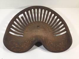 Vintage Walter A Wood Cast Iron Seat - £55.05 GBP
