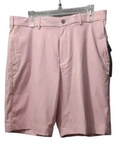 Walter Hagen Men&#39;s Size 34 Perfect 11 Hagen Short Short Pink Wrinkle Res... - $49.00