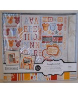 Baby Boy Scrapbook Kit 24 Pages 12&quot; X 12&quot; New Accents Stickers Punch-outs - £22.55 GBP