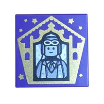 Lego Harry Potter Jocunda Sykes  Wizard Card Tile Purple 2 X 2  - $1.97