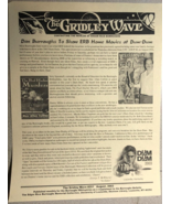 THE GRIDLEY WAVE #251 (2003) 2-page Edgar Rice Burroughs Tarzan fanzine - $282.52 MXN