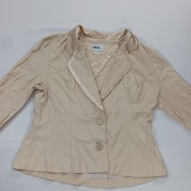 JBS LTD Women’s Tan/Beige Rayon Blend 2-Button Blazer Jacket Size 12 image 12