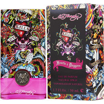 Ed Hardy Hearts &amp; Daggers By Christian Audigier Eau De Parfum Spray 1.7 Oz - £18.85 GBP