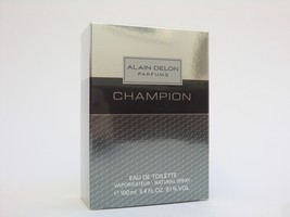 Alain Delon Champion For Men Edt Nat Spray 100ml -3.4 Oz Bnib Retail Sealed - £51.27 GBP
