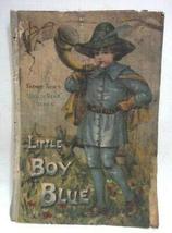 Antique Little Boy Blue Child Linen Book Raphael Tuck [Hardcover] Unknown - £93.64 GBP