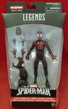 Marvel Legends Miles Morales Ultimate SPIDER-MAN Space Venom Wave Baf Figure (A) - £39.21 GBP