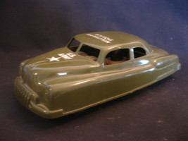 Old Vtg Friction Collectible Plastic Military Police U.S Army Toy Car LM14 - £59.39 GBP