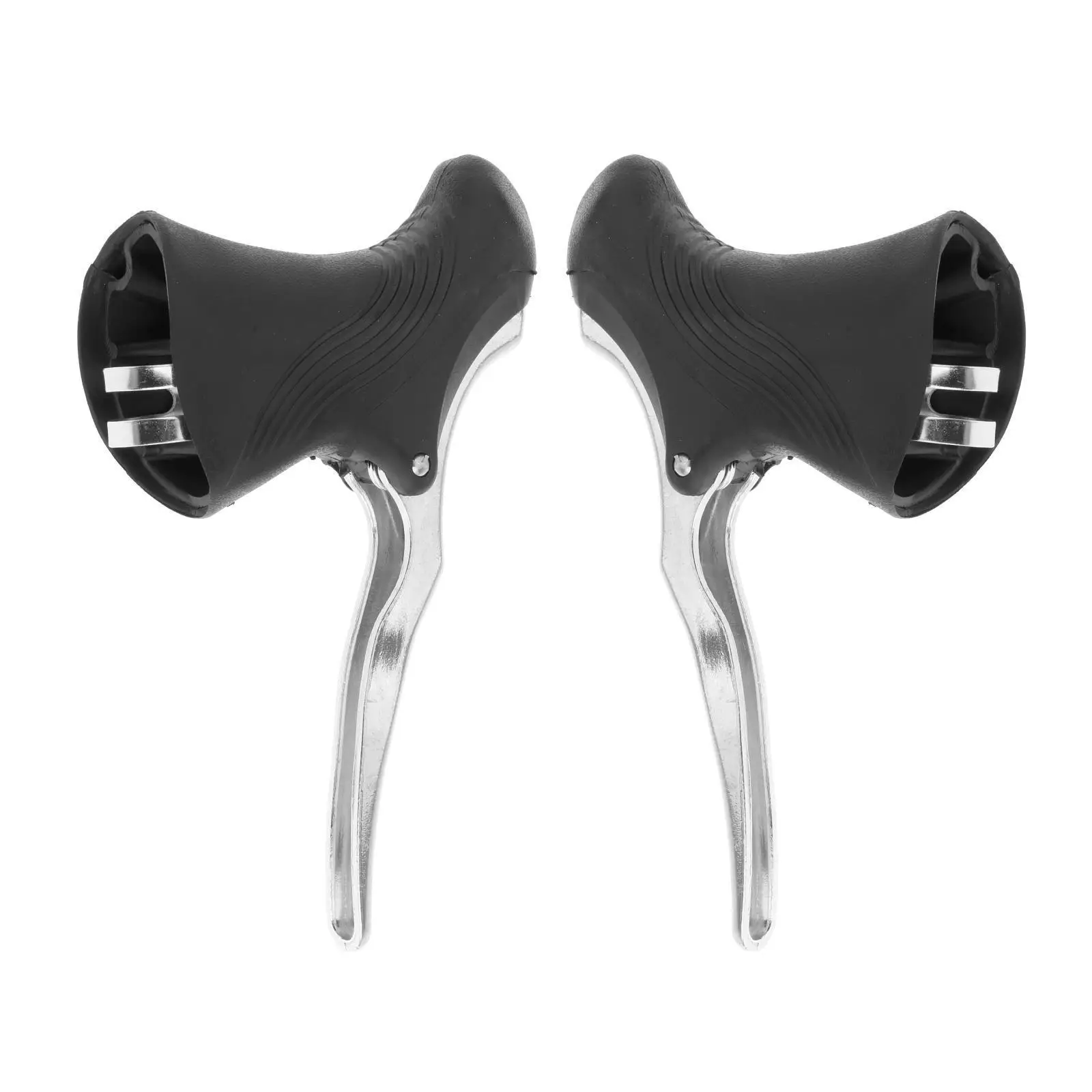 Drop Bar ke Levers For Road Bike Racing Bicycle Left Right Hand Silver - £106.65 GBP