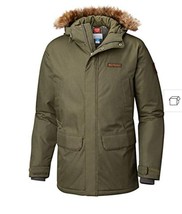 Columbia Men&#39;s Penns Creek Parka OMNI-HEAT Jacket Peatmoss $220, Sz L, NWT! - £106.82 GBP