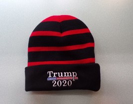 TRUMP 2020 Collectible Cuffed Knit Beanie Hat Cap OSFA President Melania KAG New - £13.56 GBP
