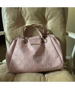 Steve Madden Pink Embossed Monogram SM Logo Tote Bag - $41.83 CAD