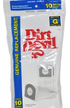 Dirt Devil Hand Vac Style G Paper Vacuum Bags,10 Per Pack - £9.55 GBP